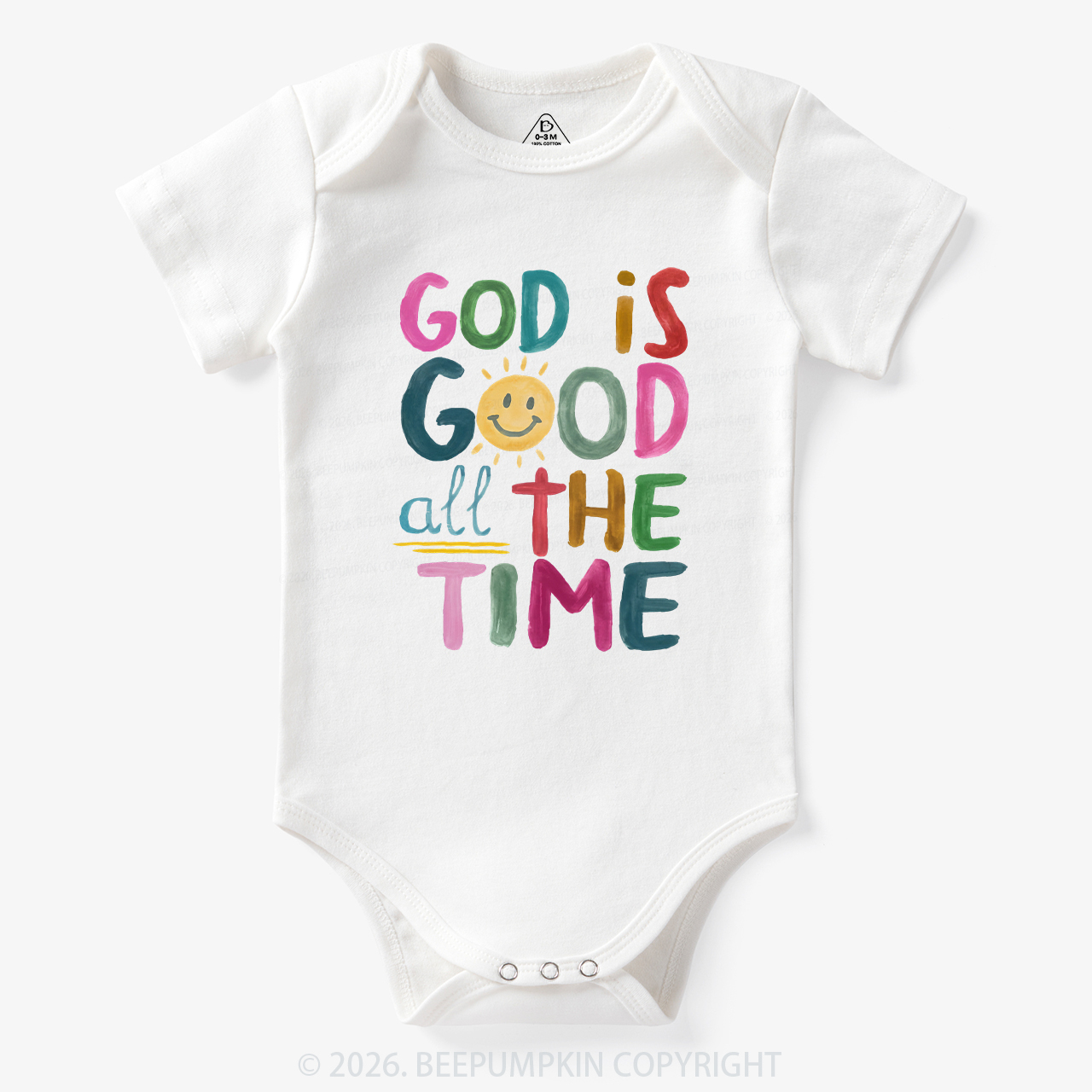 God is Good All The Time Bodysuit