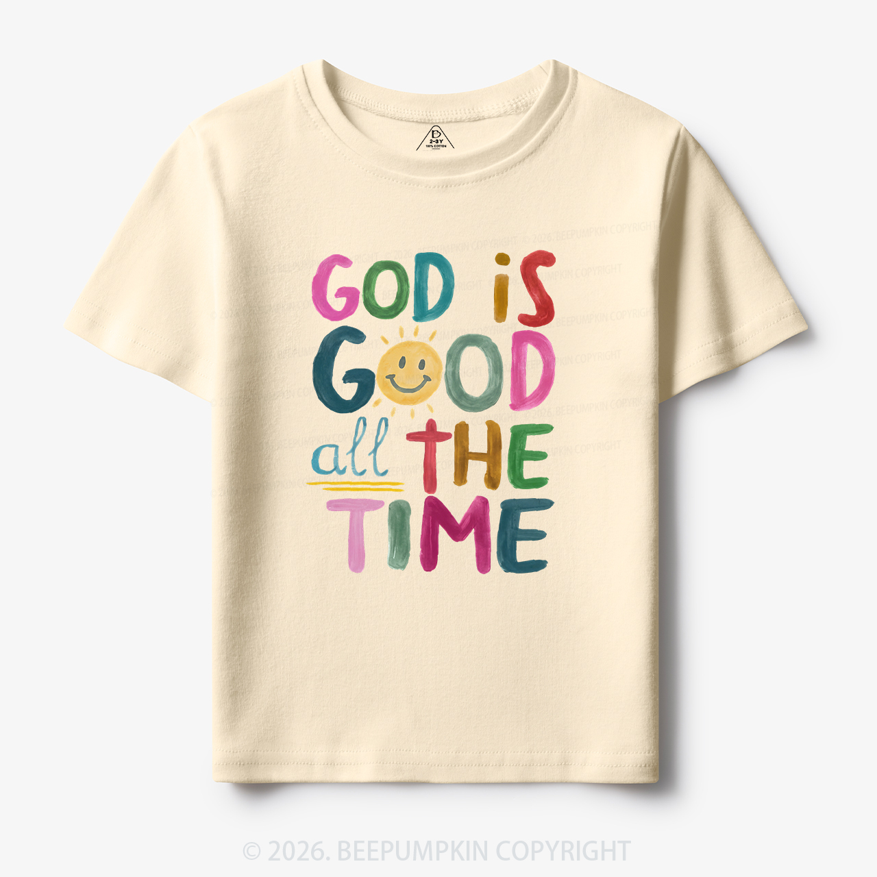 God is Good All The Time Toddler&Kid's Tees