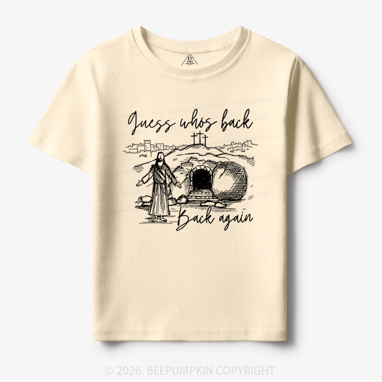 Guess Who's Back Again Funny Jesus Toddler&Kid's Tees