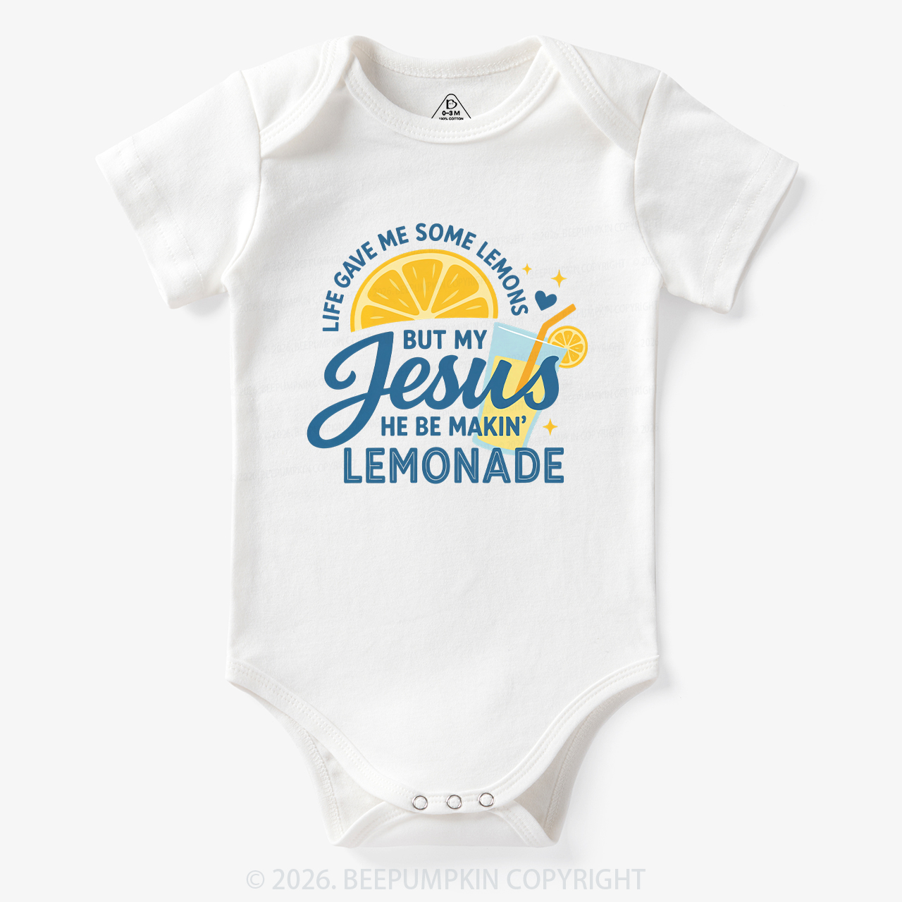 Life Gave Me Some Lemons Jesus Bodysuit