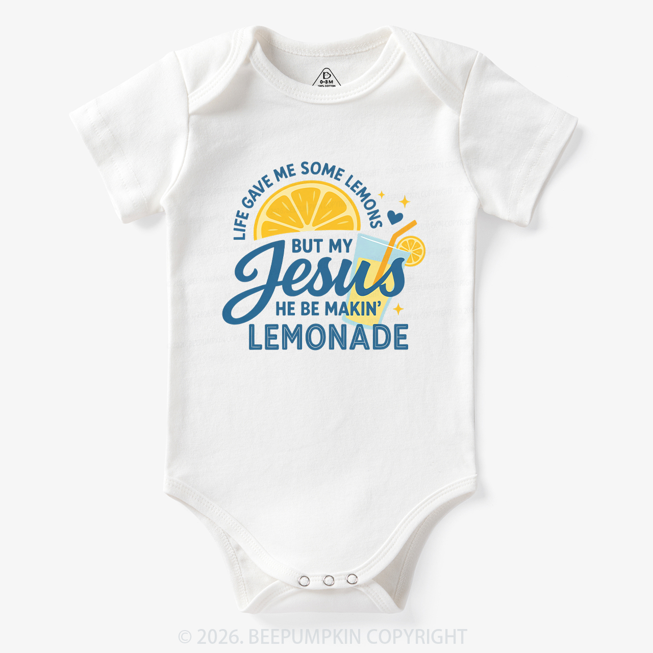 Life Gave Me Some Lemons Jesus Bodysuit