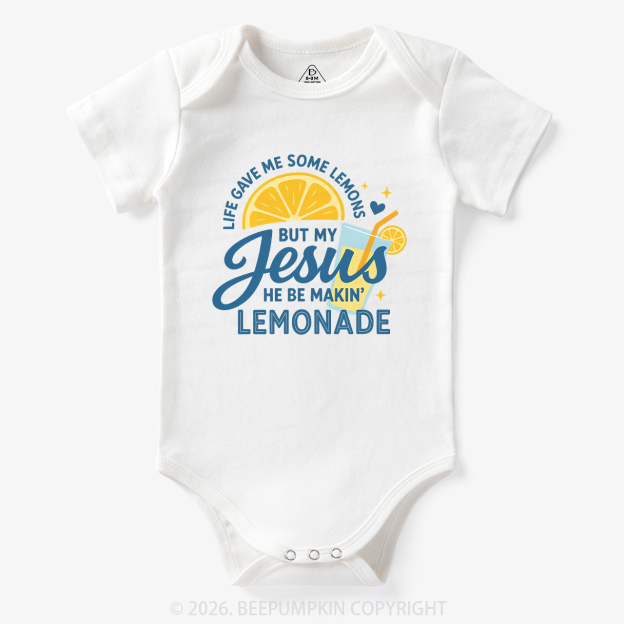 Life Gave Me Some Lemons Jesus Bodysuit
