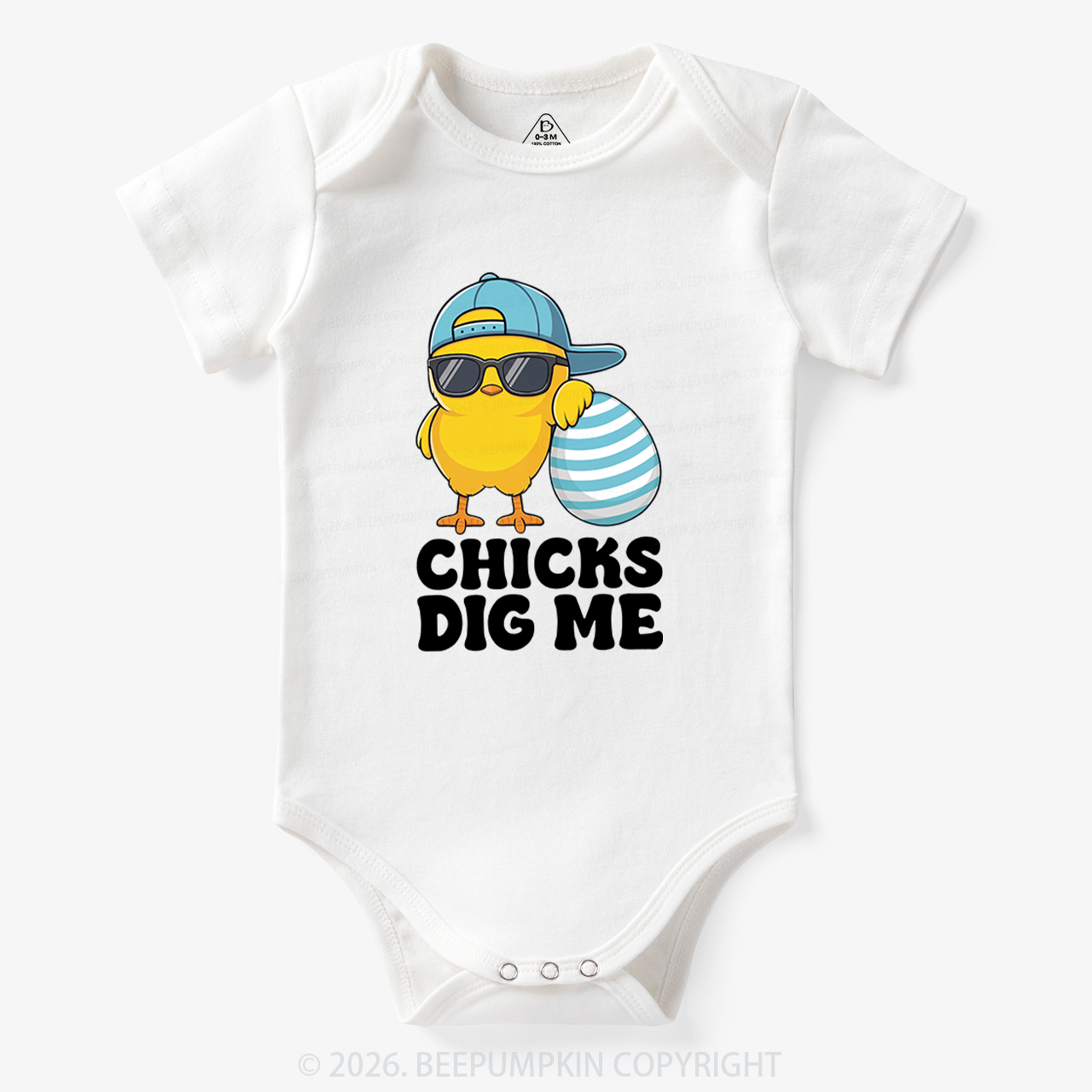 Chicks Dig Me Easter Bodysuit