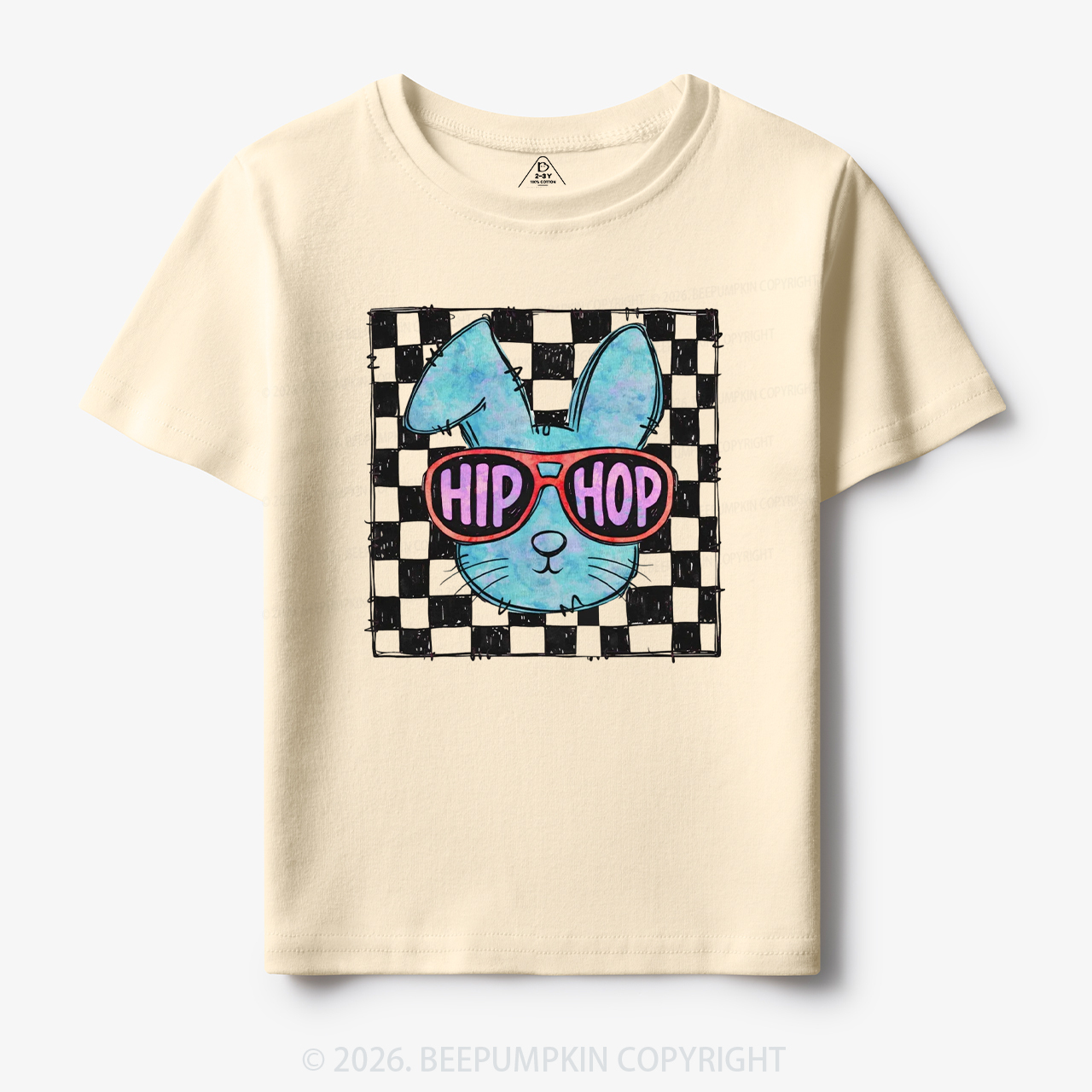 Hip Hop Bunny Easter Toddler&Kid's Tees