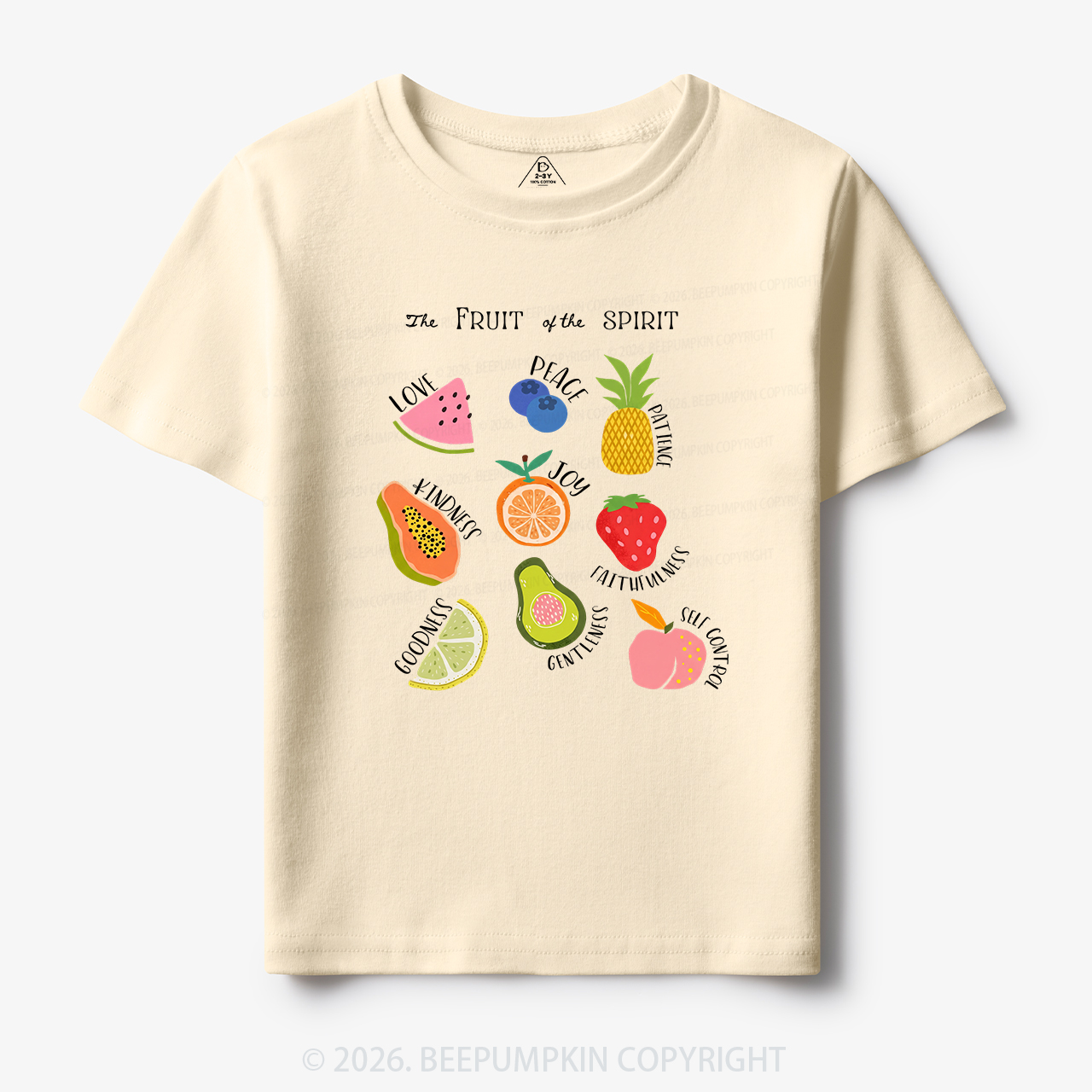 Fruit of the Spirit Christian Toddler&Kid's Tees