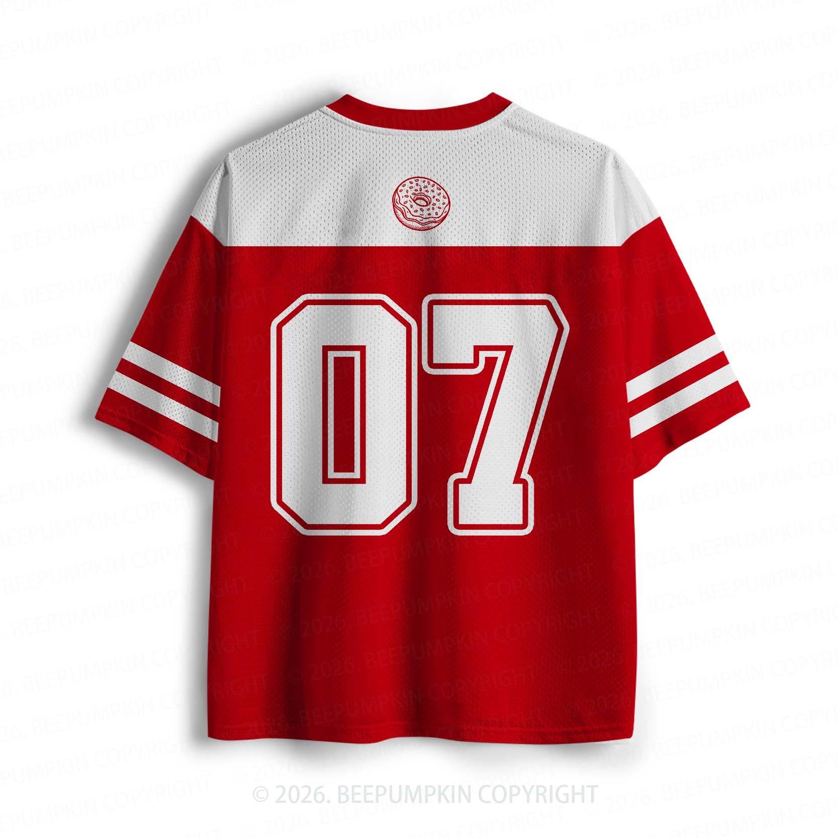 Snacks Are My Love Language Toddler&Kid's Sport Jersey