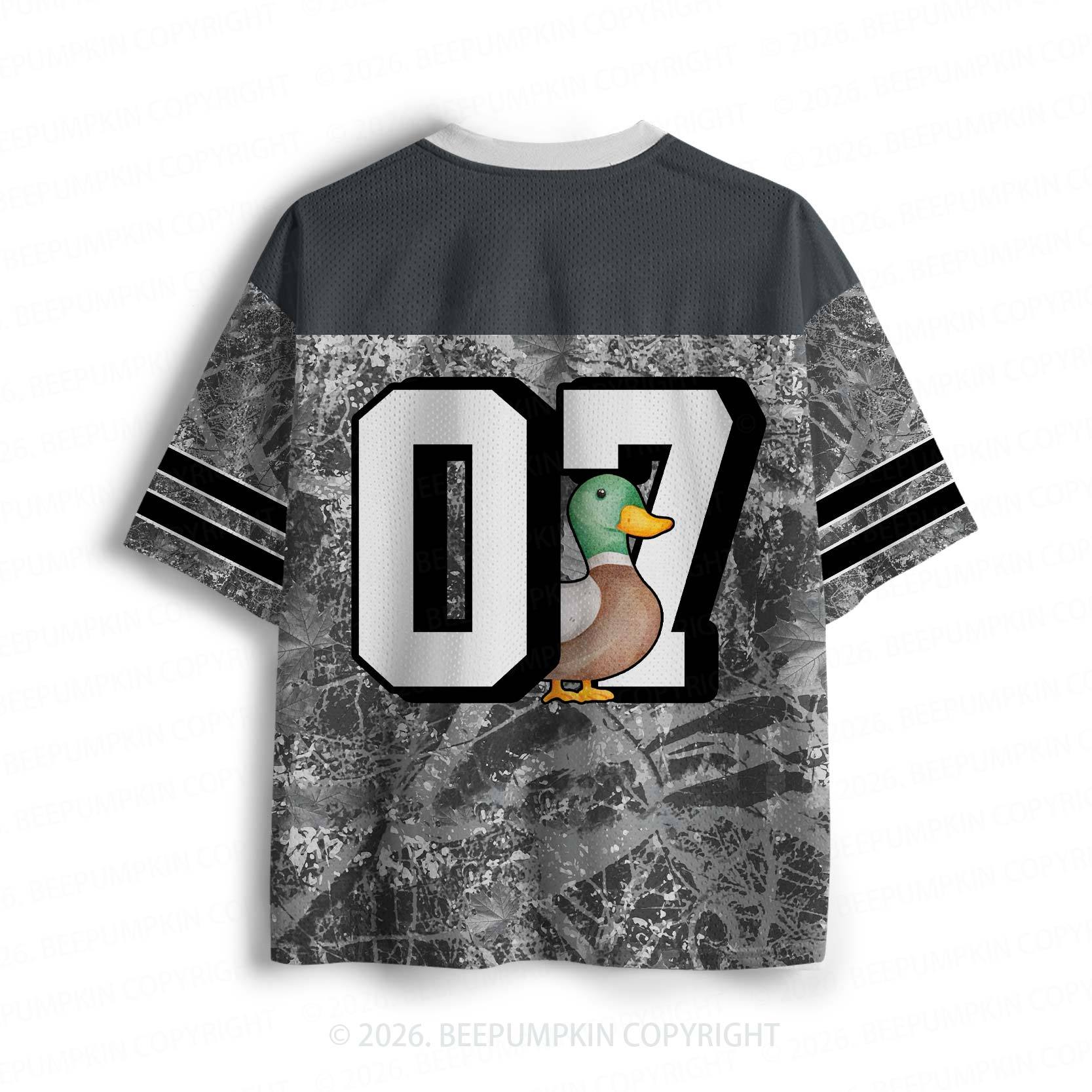 Duck Round And Round Out Toddler&Kid's Sport Jersey