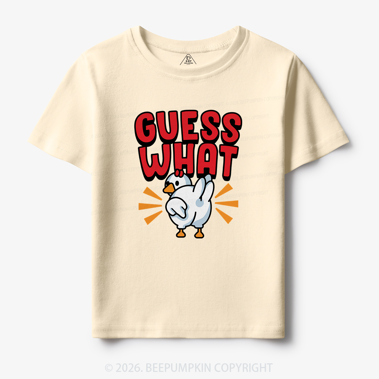 Guess What Chicken Butt Silly Joke Toddler&Kid's Tees