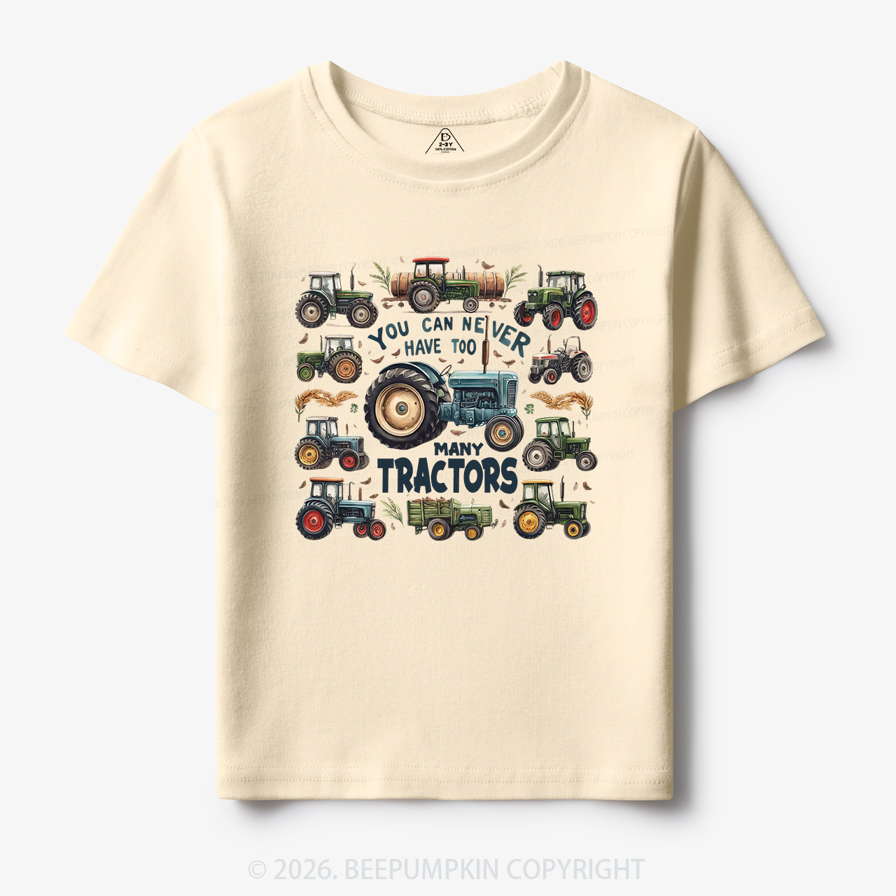 You Can Never Have Too Many Tractors Toddler&Kid's Tees