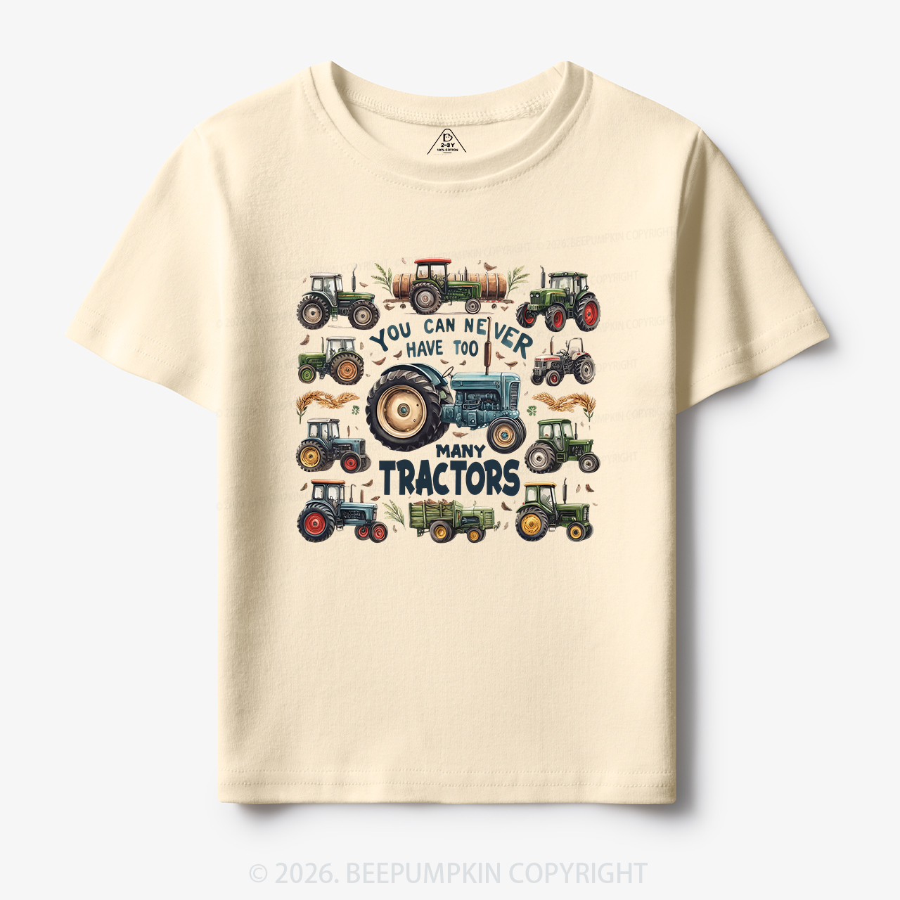 You Can Never Have Too Many Tractors Toddler&Kid's Tees