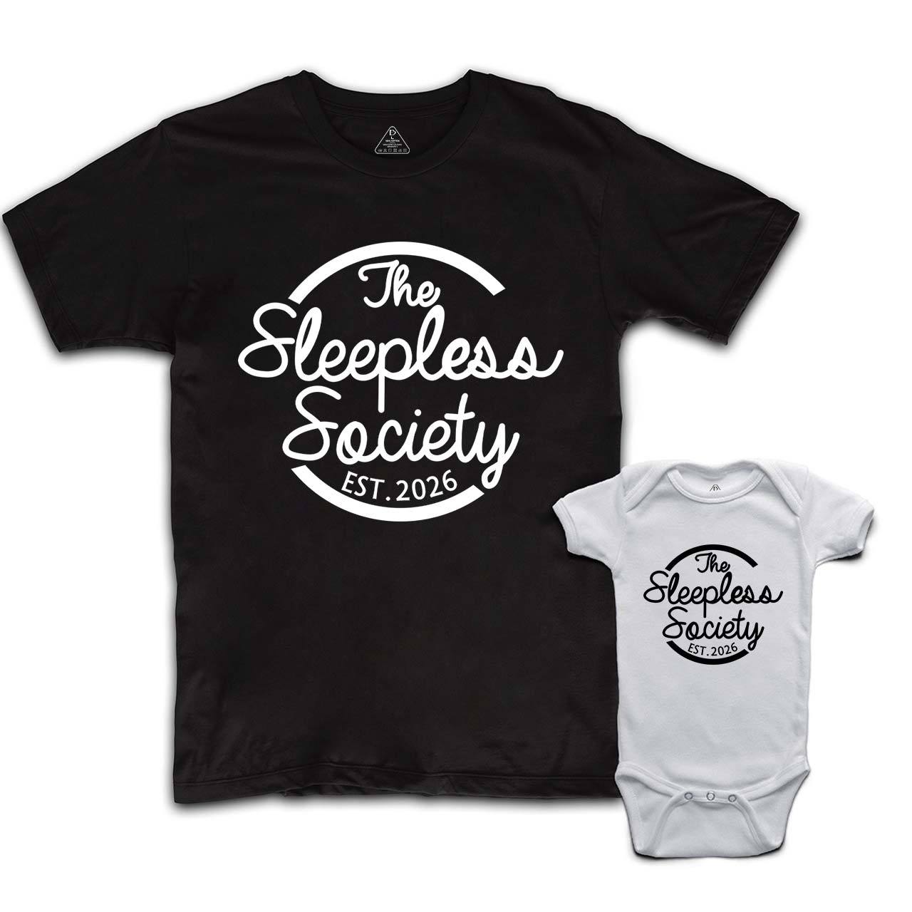 The Sleepless Society Dad & Me Matching T-Shirts