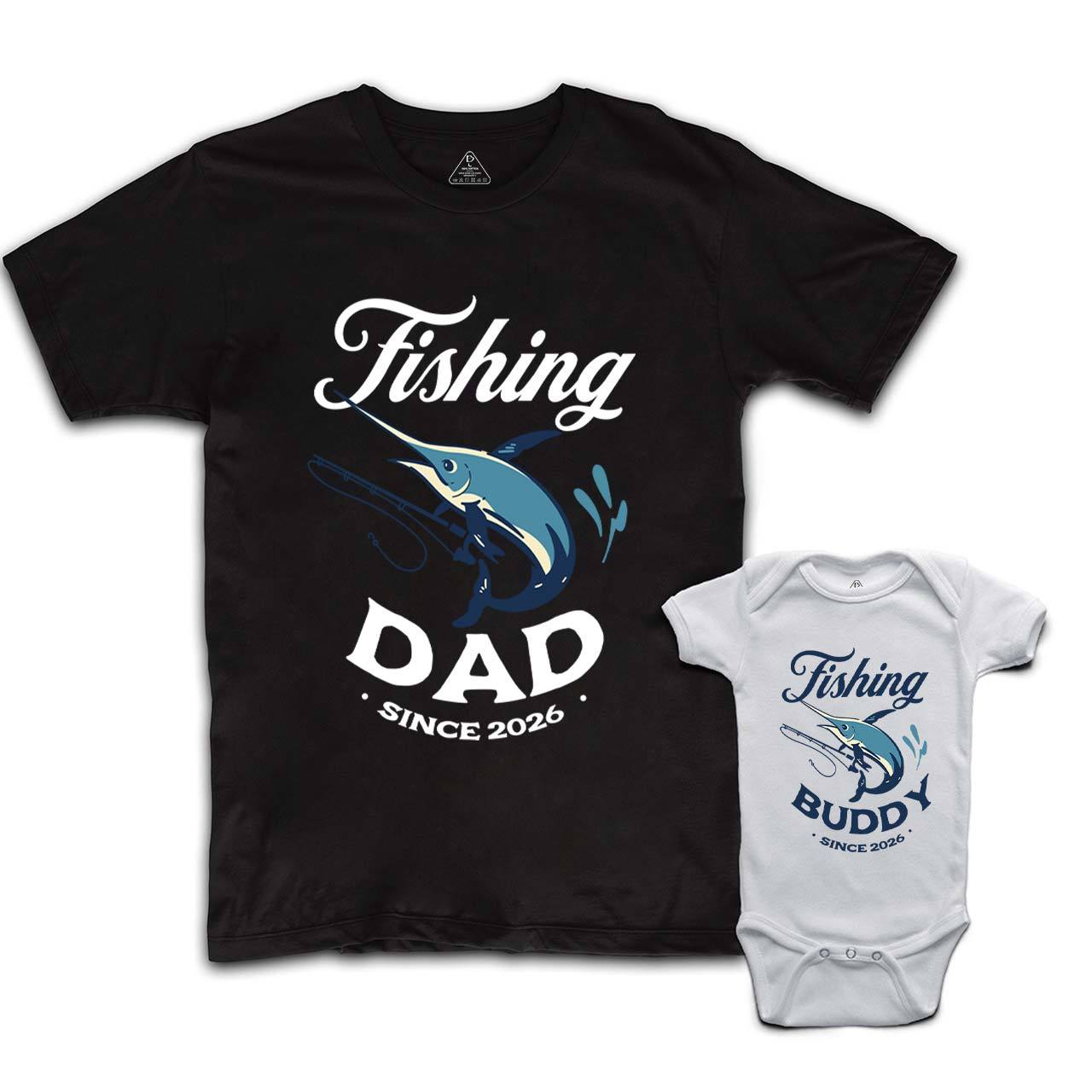 Personalized Fishing Dad&Me Matching Shirts