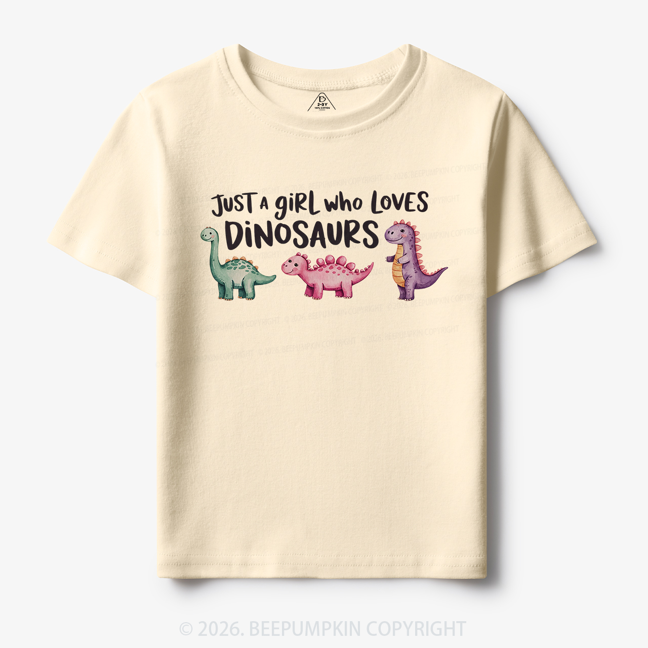 Just A Girl Who Loves Dinosaurs Toddler&Kid's Tees