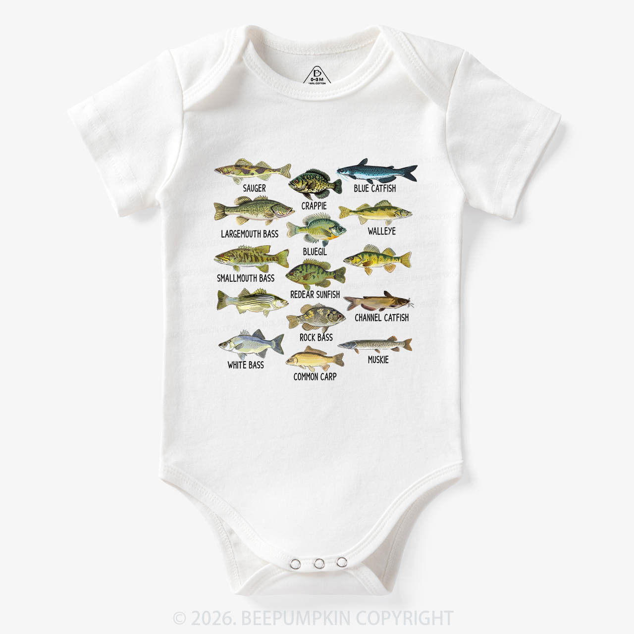 North American Fish Bodysuit