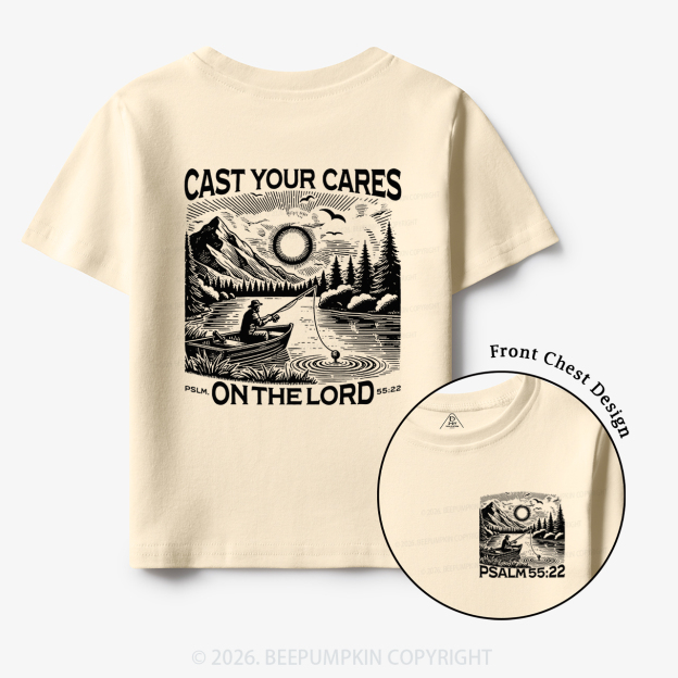 Cast Your Cares On The Lord Toddler&Kid's Tees