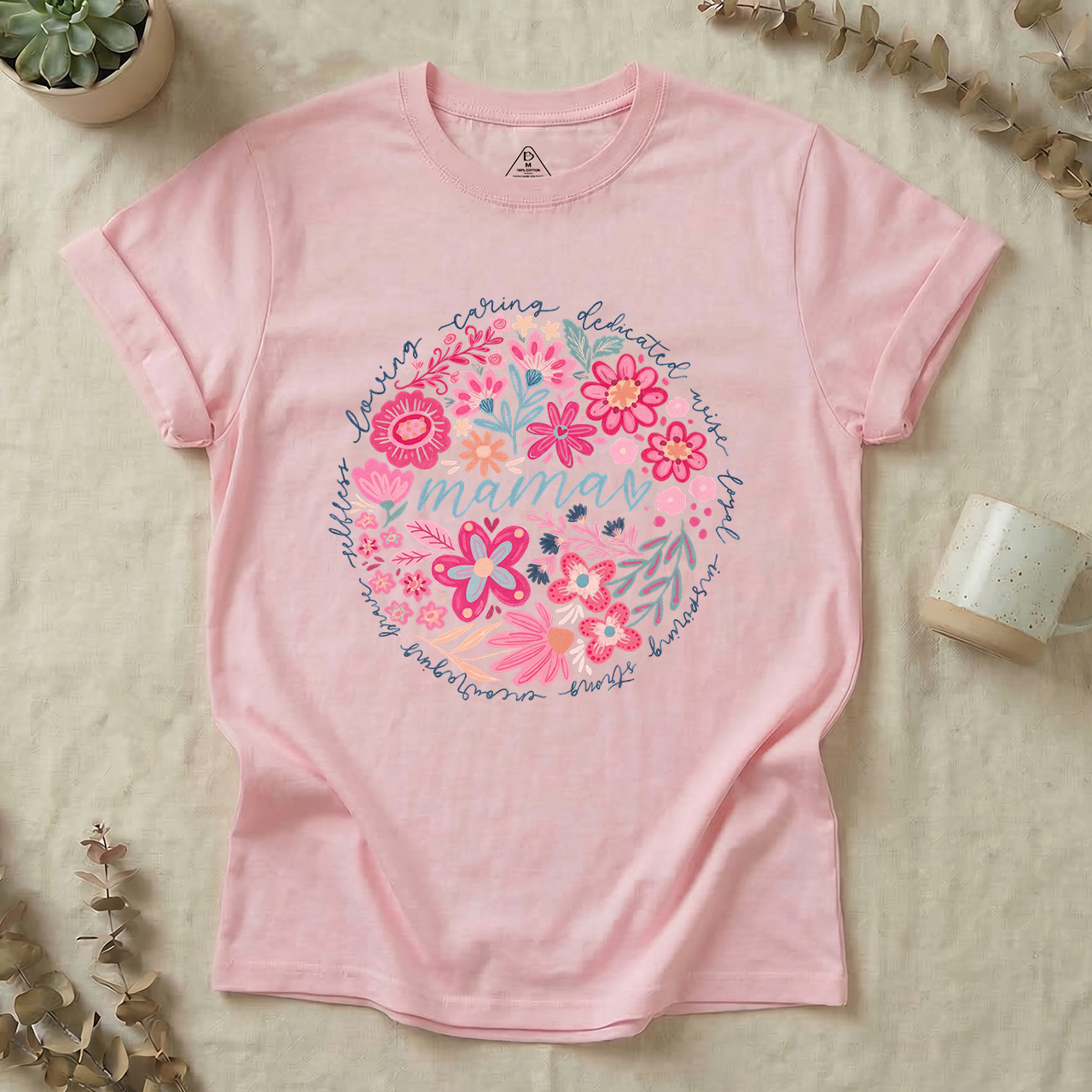 Boho Floral Spring T-Shirts