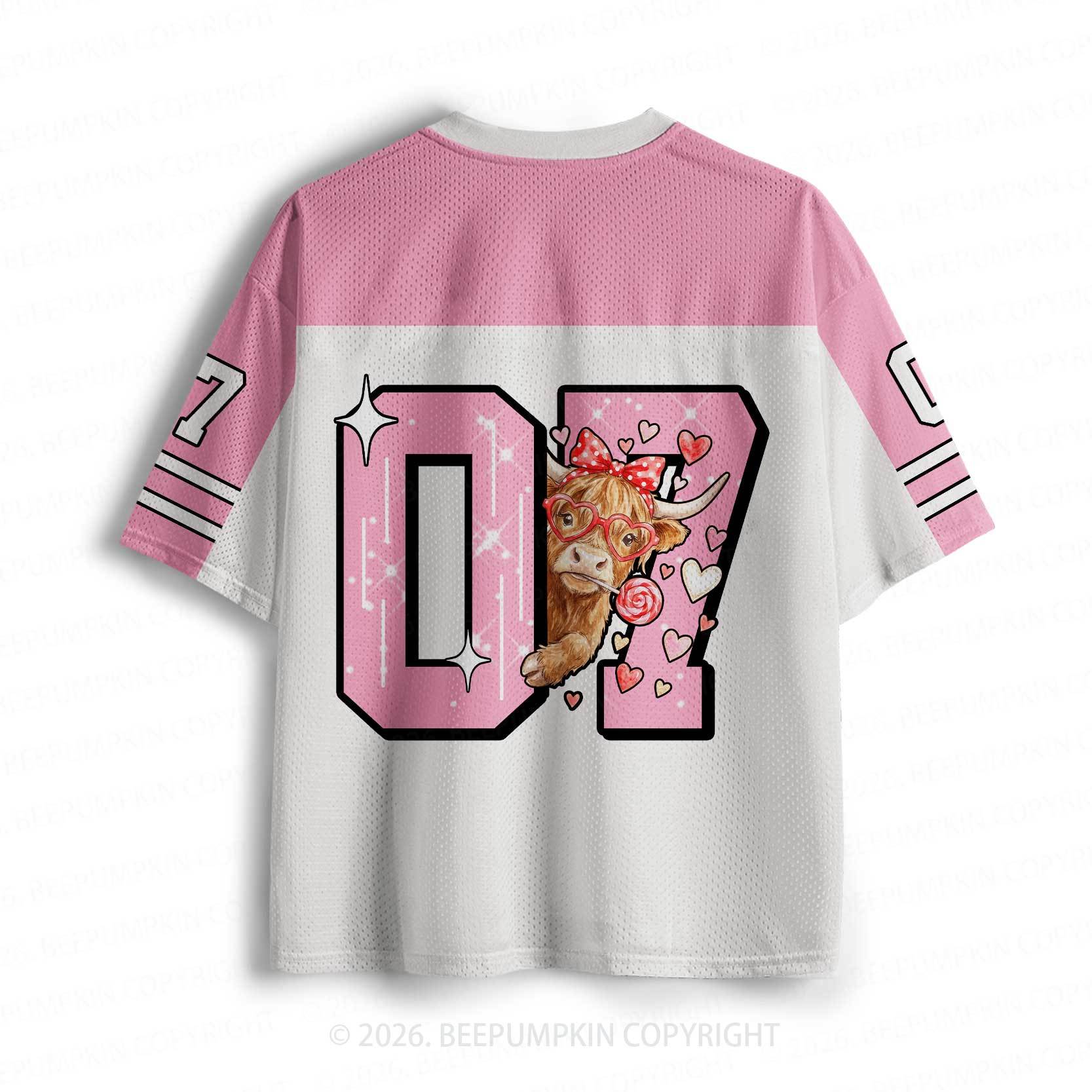 Highland Cow Toddler&Kid's Sport Jersey