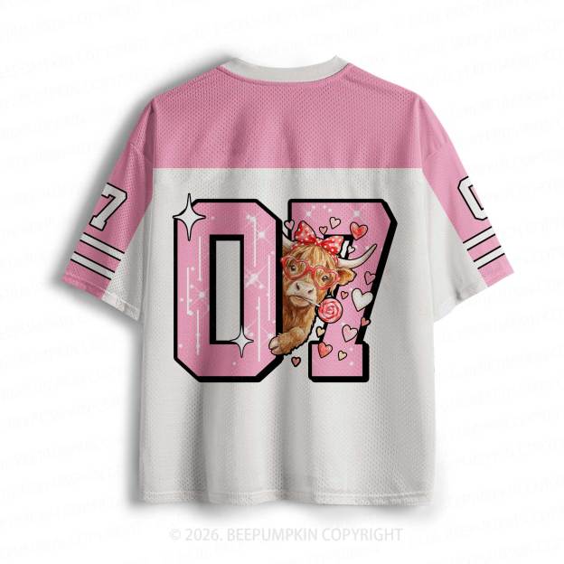 Highland Cow Toddler&Kid's Sport Jersey