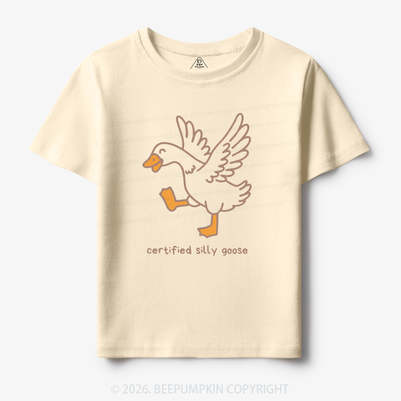 Funny Certified Silly Goose Toddler&Kid's Tees