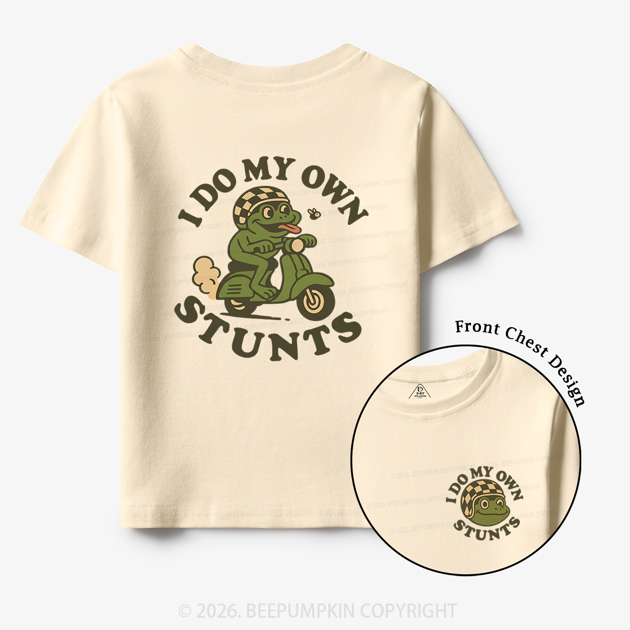 I Do My Own Stunts Frog Toddler&Kid's Tees