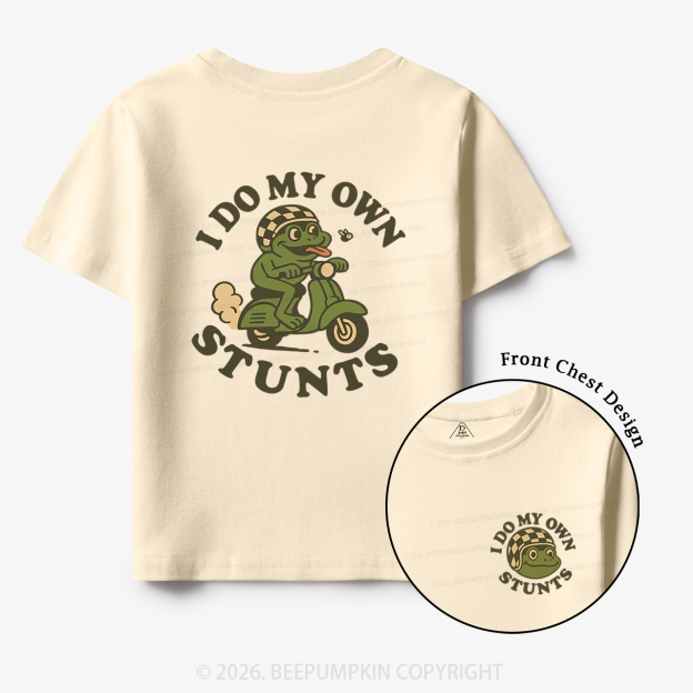 I Do My Own Stunts Frog Toddler&Kid's Tees
