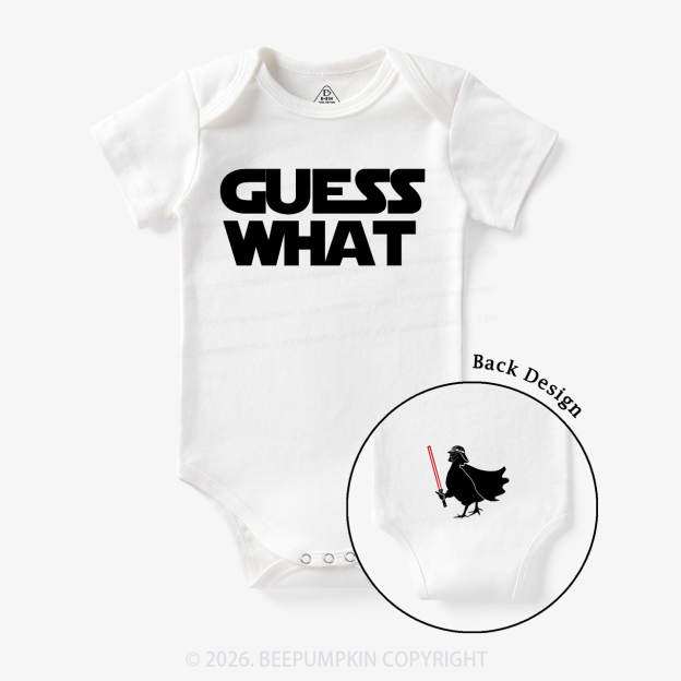 Galaxy Guess What Chicken Butt Bodysuit