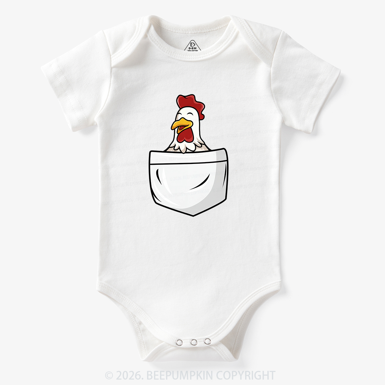 Pocket Chicken Bodysuit