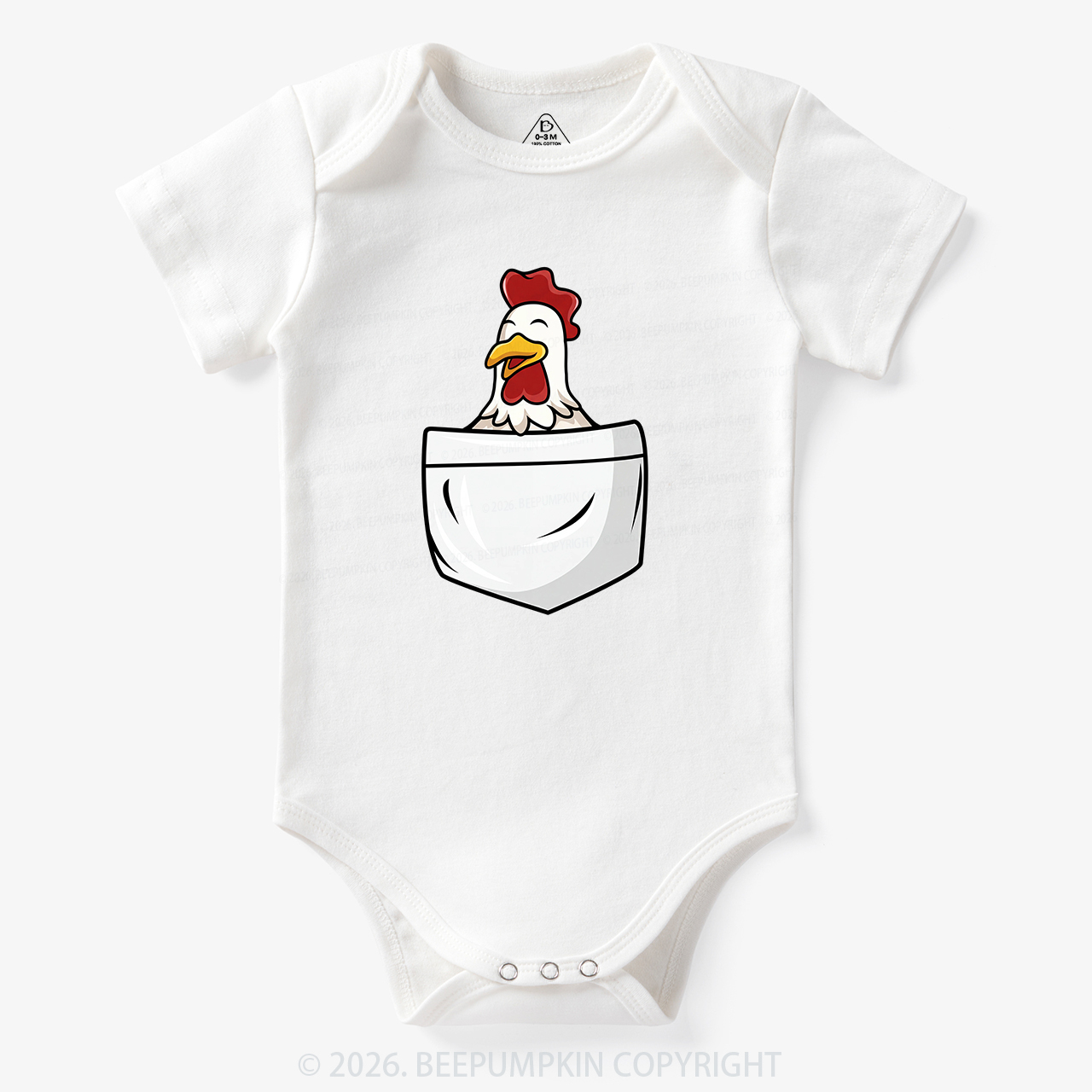 Pocket Chicken Bodysuit