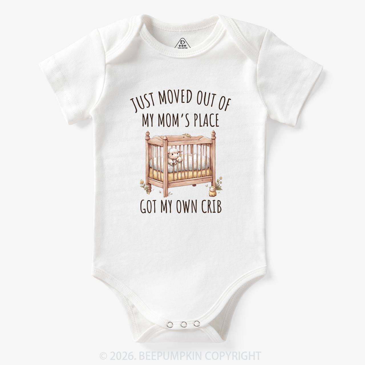 Just Moved Out Of My Mom's Place Got My Own Crib Bodysuit