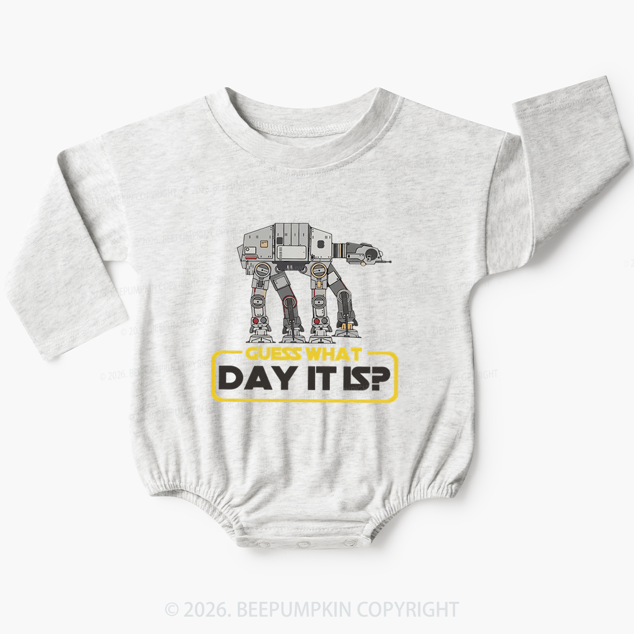 Guess What Day It Is Baby Bubble Romper