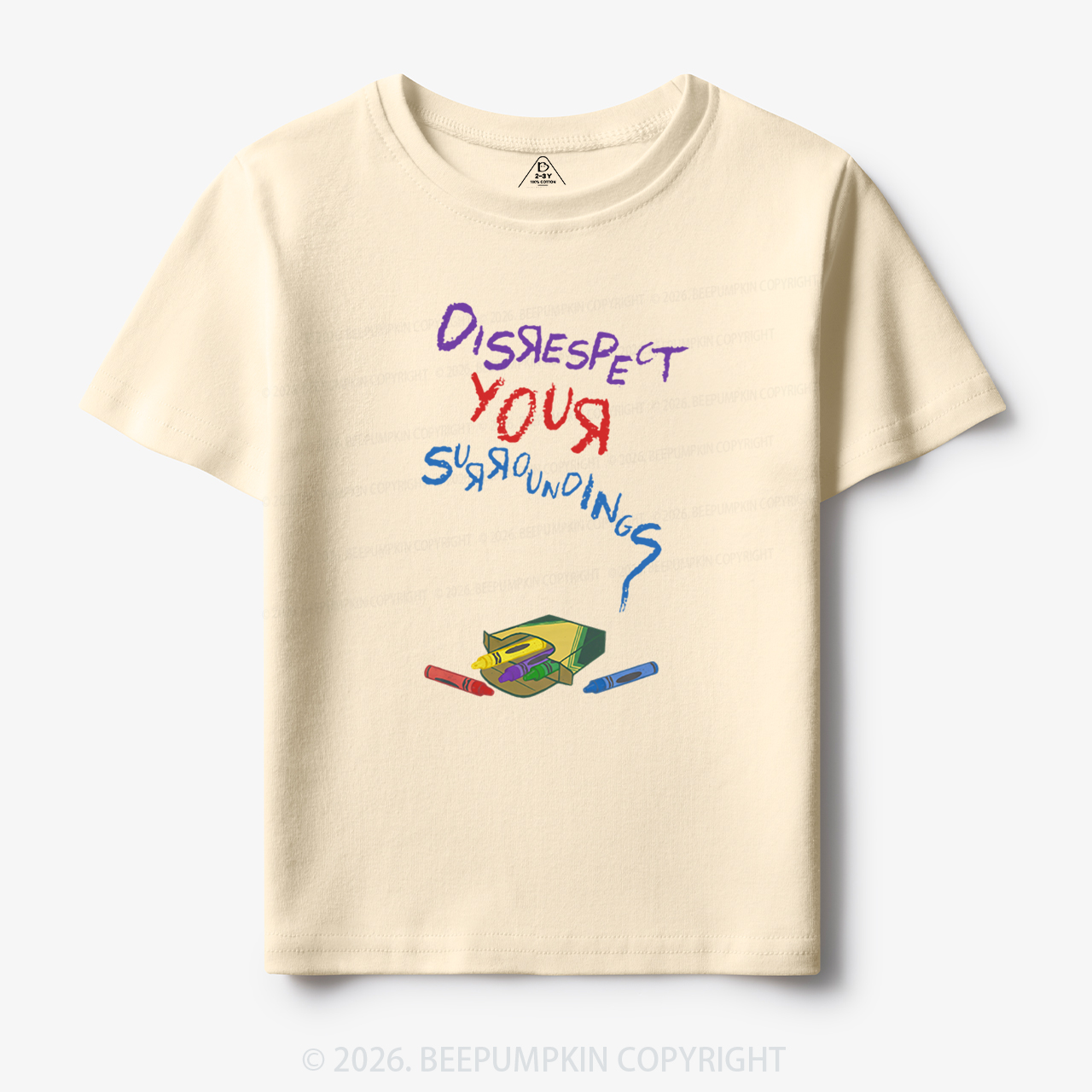 Punk Embrace Chaos Crayon Graffiti Toddler&Kid's Tees