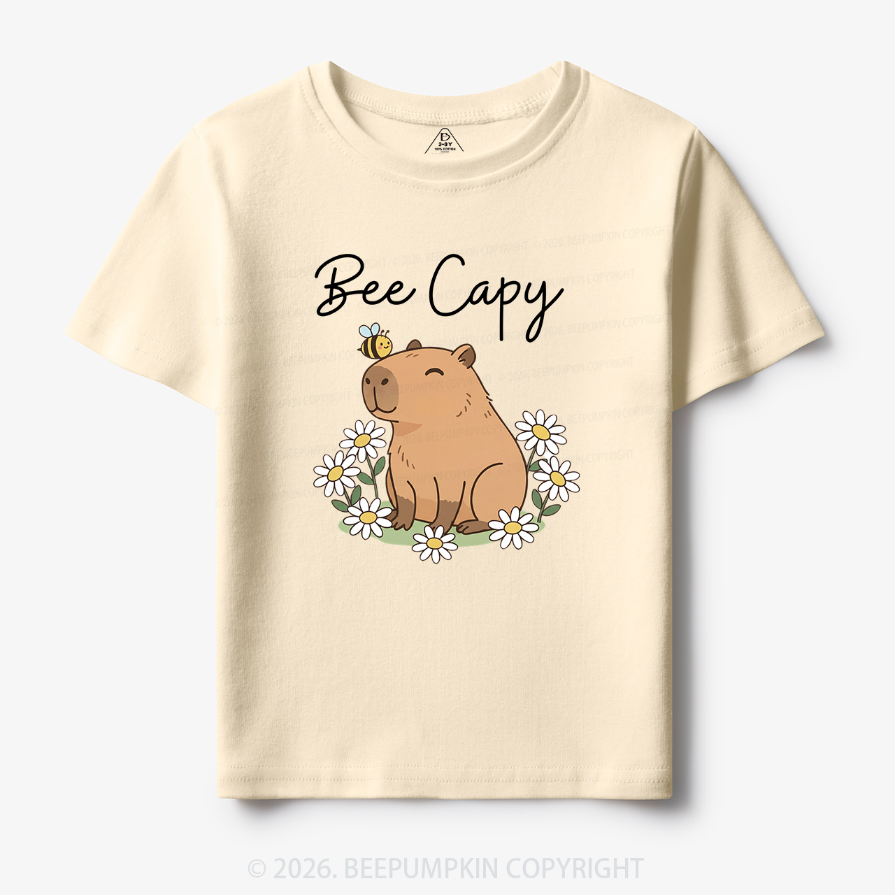 Bee Capy Capybara Toddler&Kid's Tees