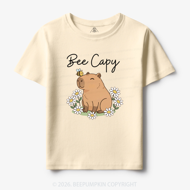 Bee Capy Capybara Toddler&Kid's Tees