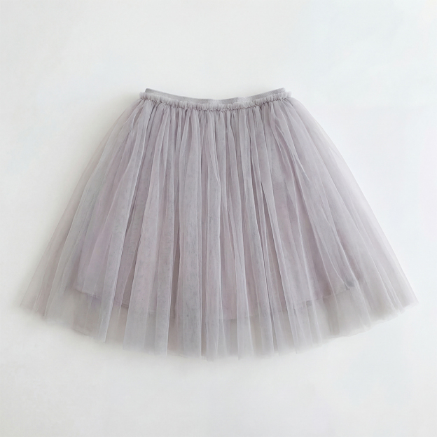 6 Colors Summer Mesh Girl Short Skirt For Toddler Kids 