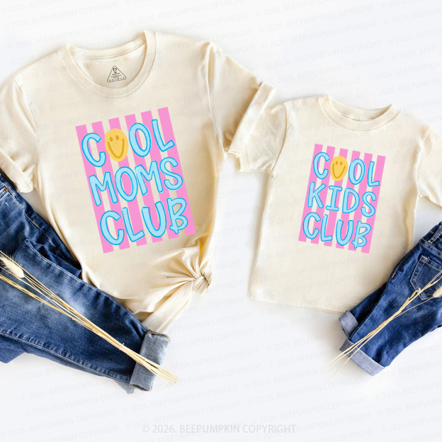 Cool Moms Kids Club Mom&Me Matching T-Shirts