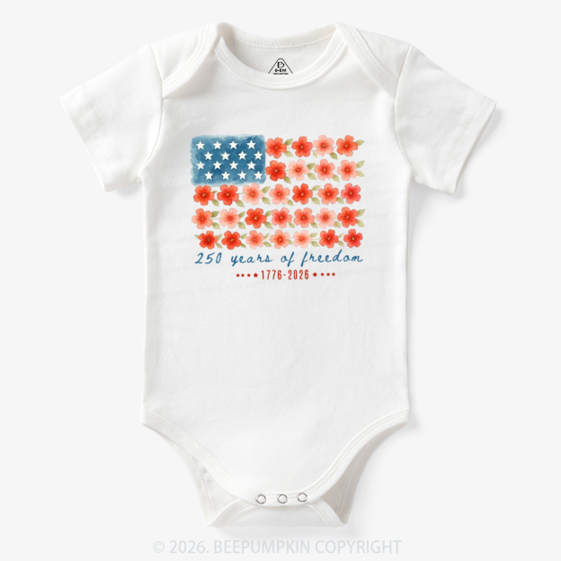 America 250th Anniversary 1776–2026 Bodysuit