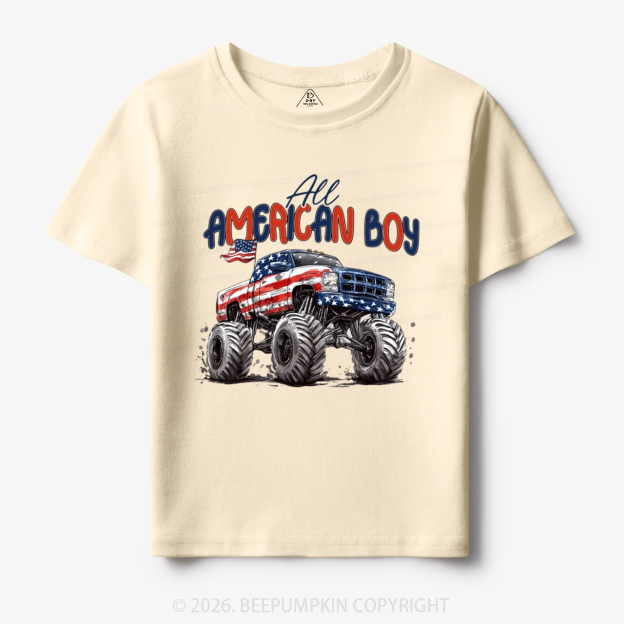 All American Boy 4th of July Toddler&Kid's Tees