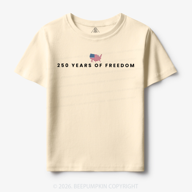 250 Years Of Freedom Toddler&Kid's Tees