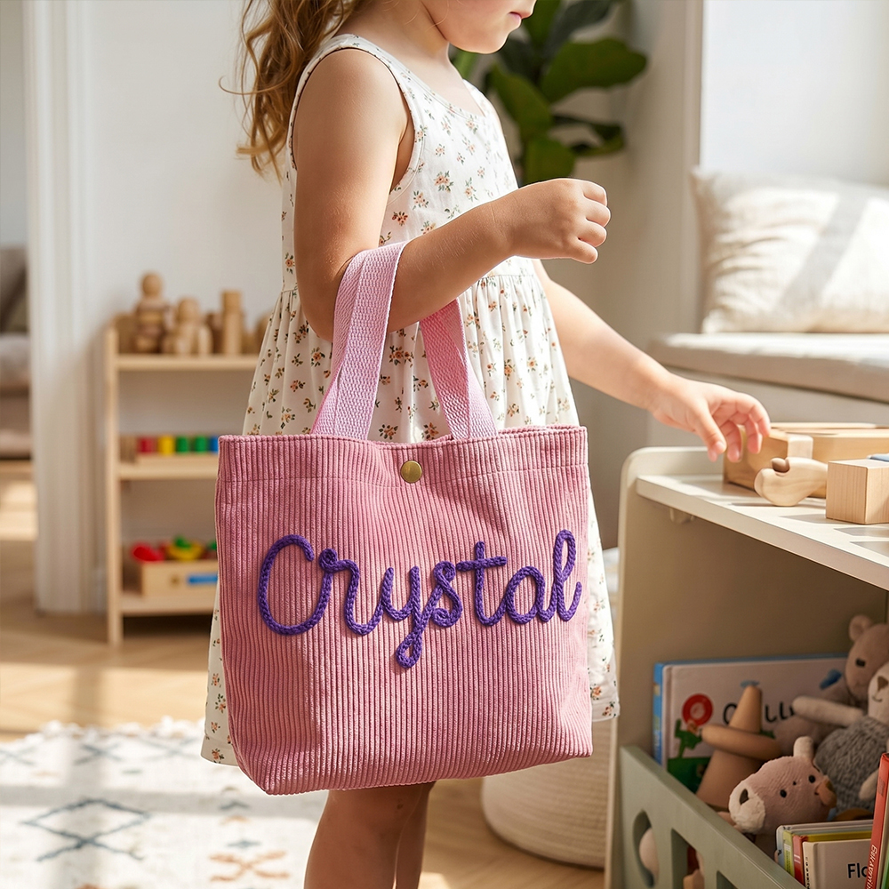 Personalized Name Children's Tote Handbag