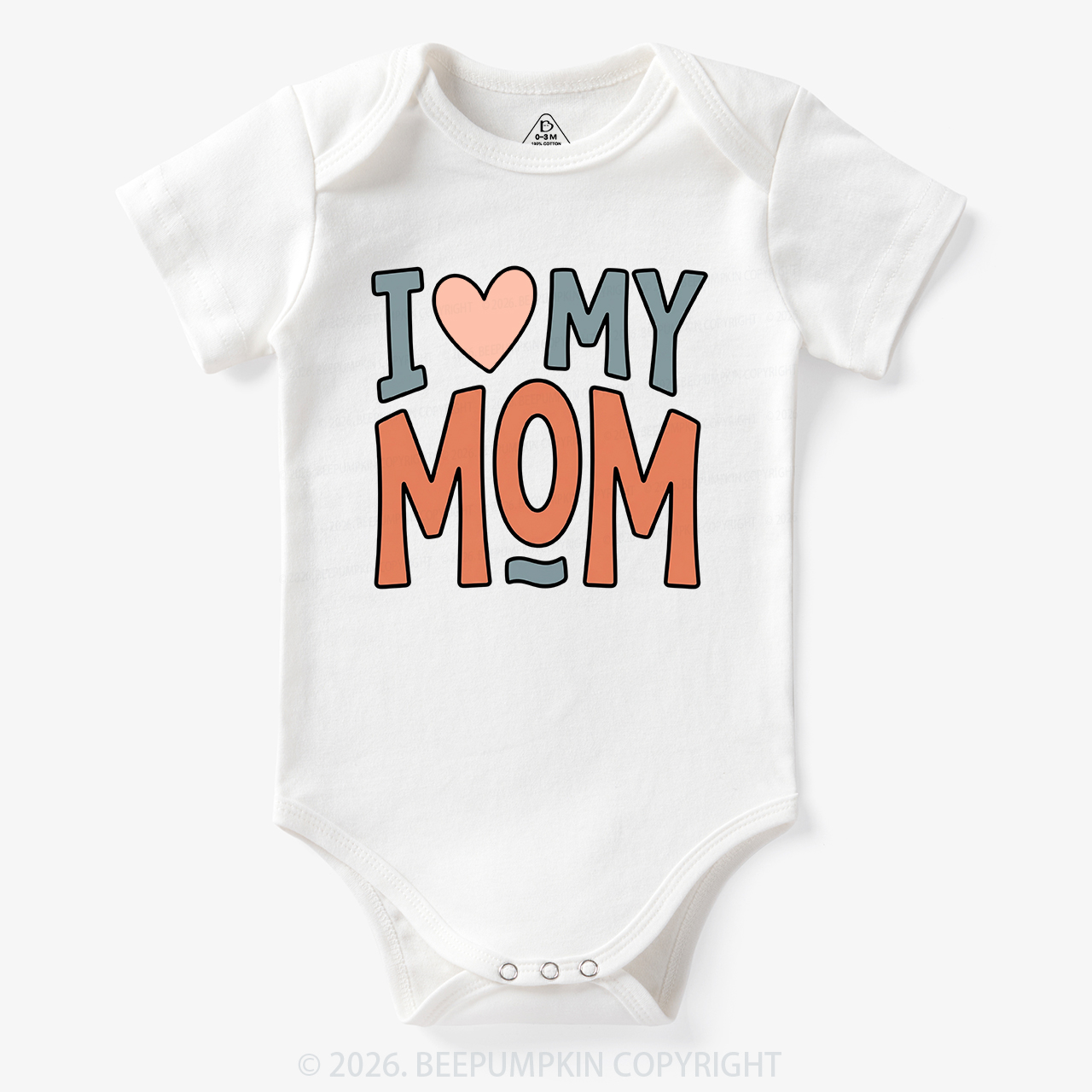 Sweet I Love My Mom Bodysuit