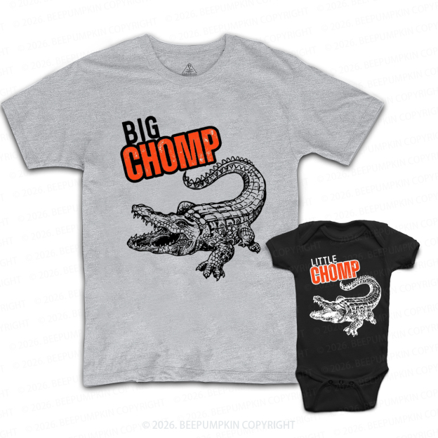 Chomp Fathers Day Dad&Me Matching Shirts