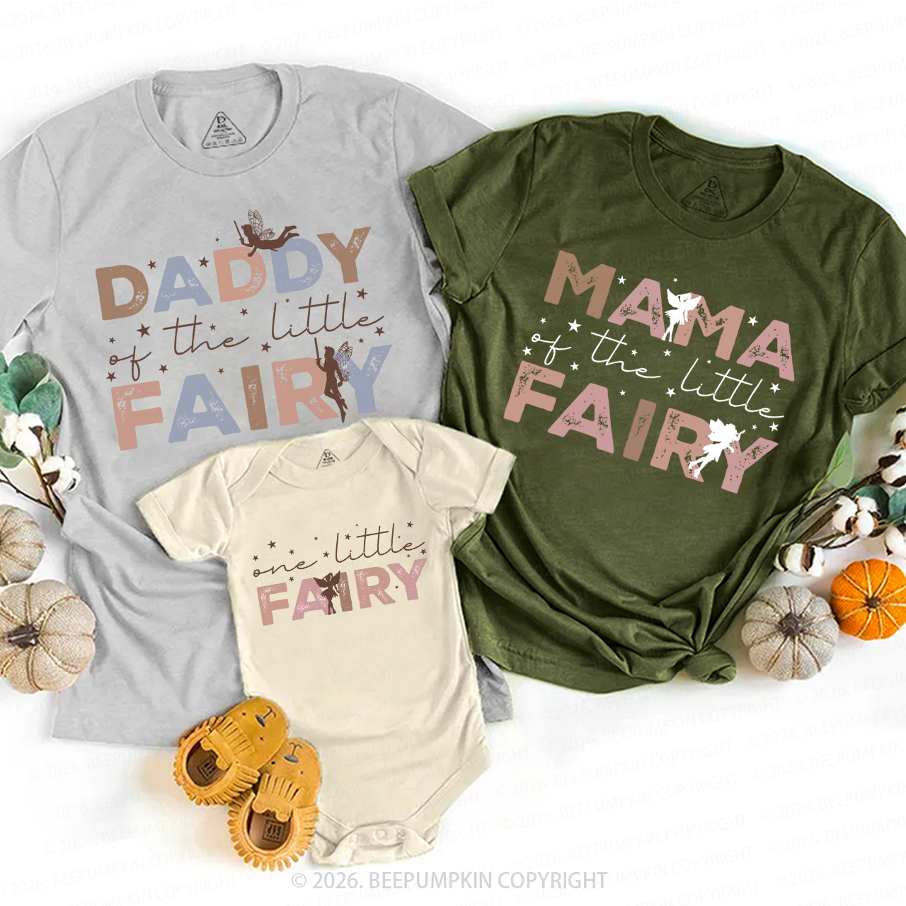 Fairy Theme Family Matching T-Shirts