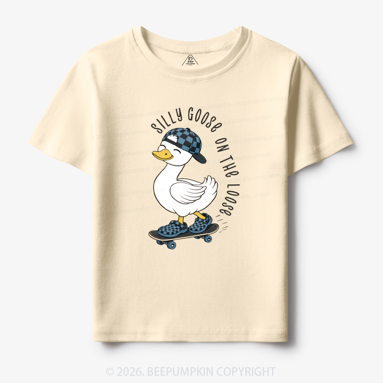Silly Boy Goose On The Loose Toddler&Kid's Tees