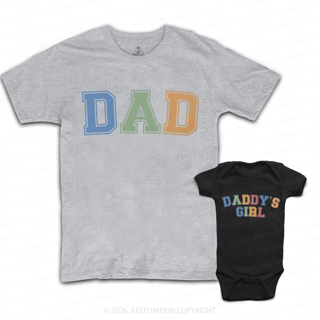  Retro Daddy & Me Father's Day Dad&Me Matching Shirts