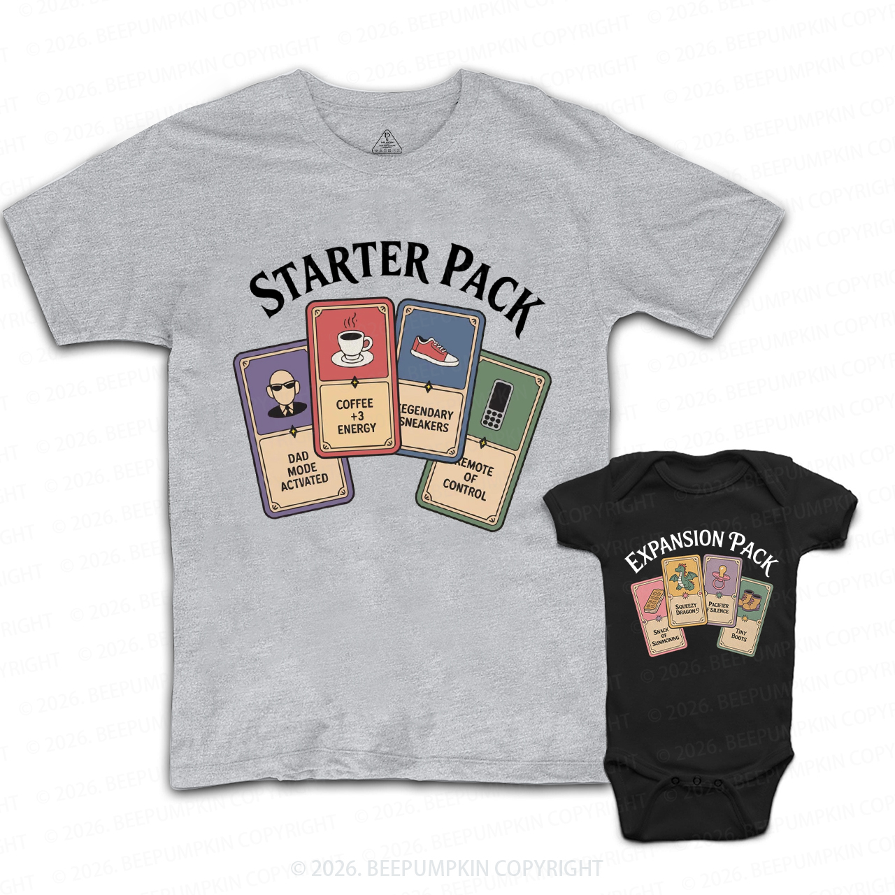 Starter Pack & Expansion Pack Dad&Me Matching Shirts