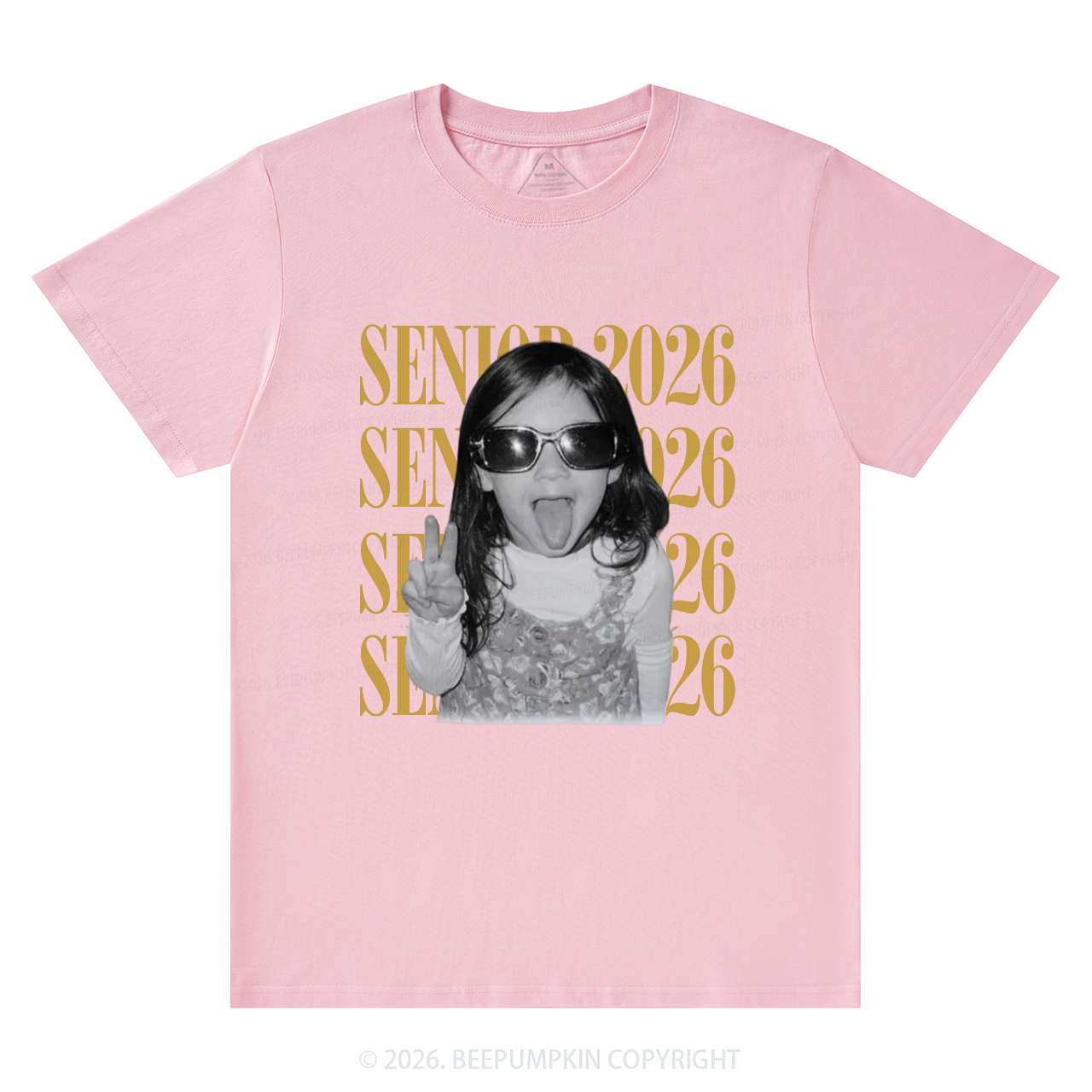 Personalized Vintage Photo And Year Senior T-Shirts
