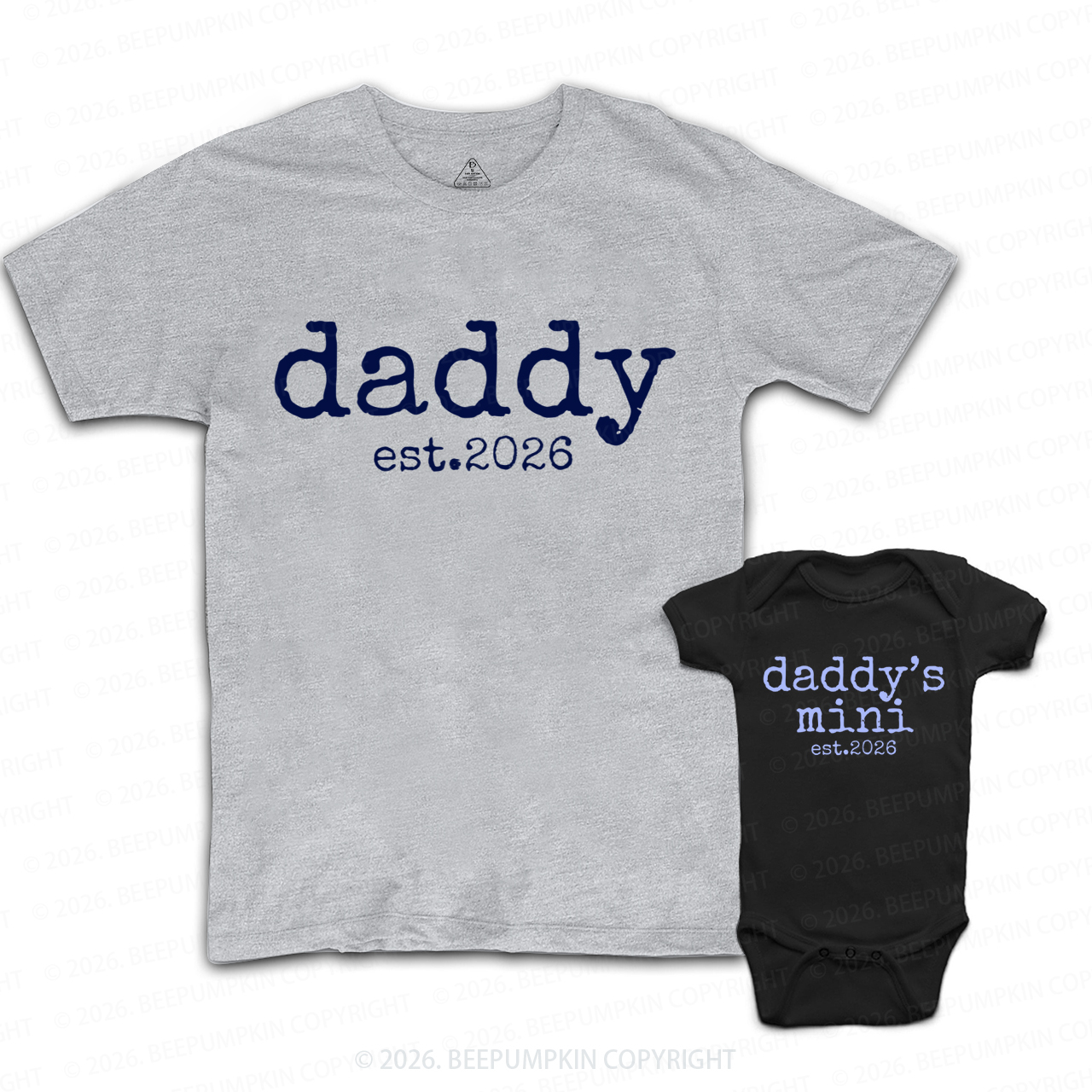 Retro Daddy and Mini Dad&Me Matching Shirts