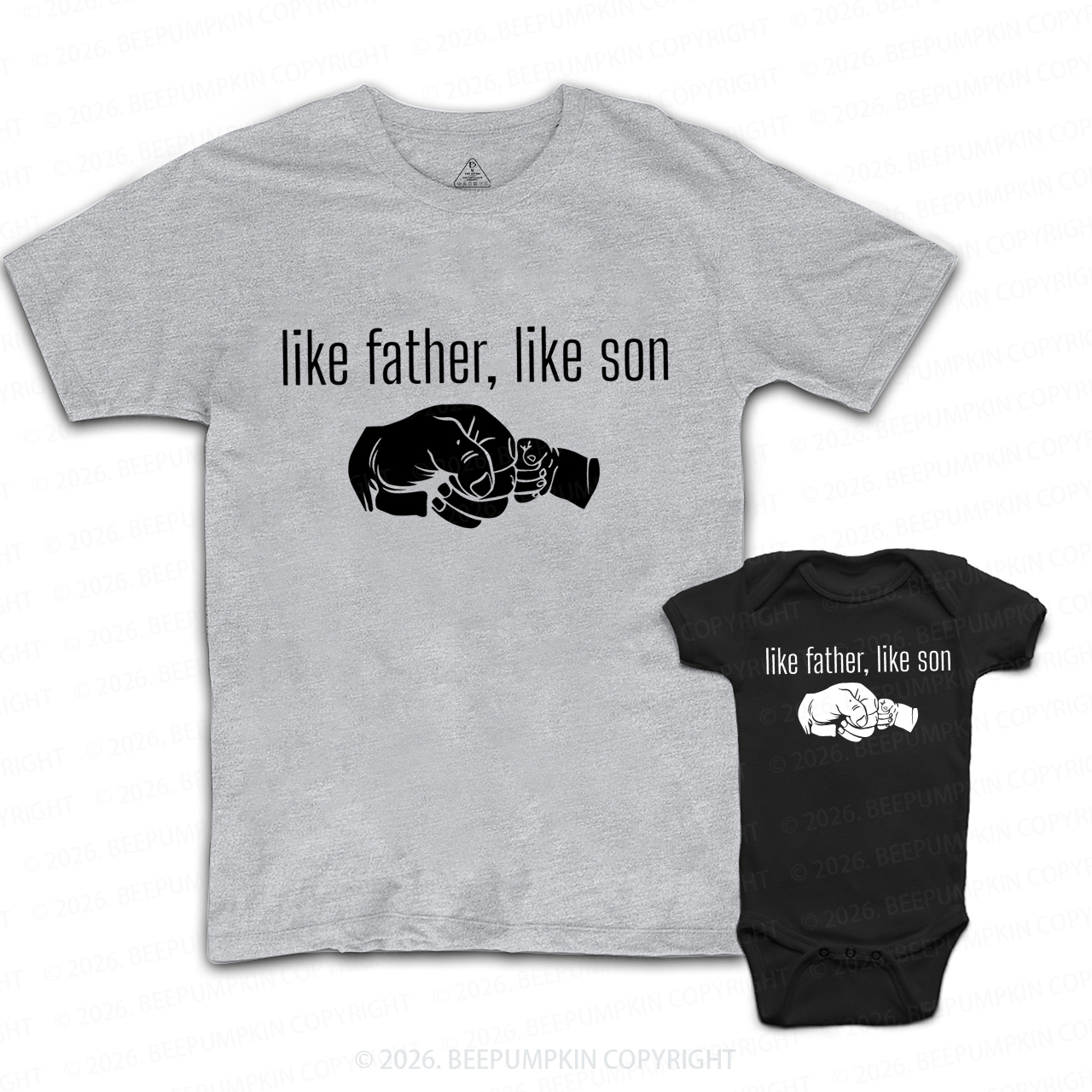 Like Father Like Son Father's Day Dad&Me Matching Shirts