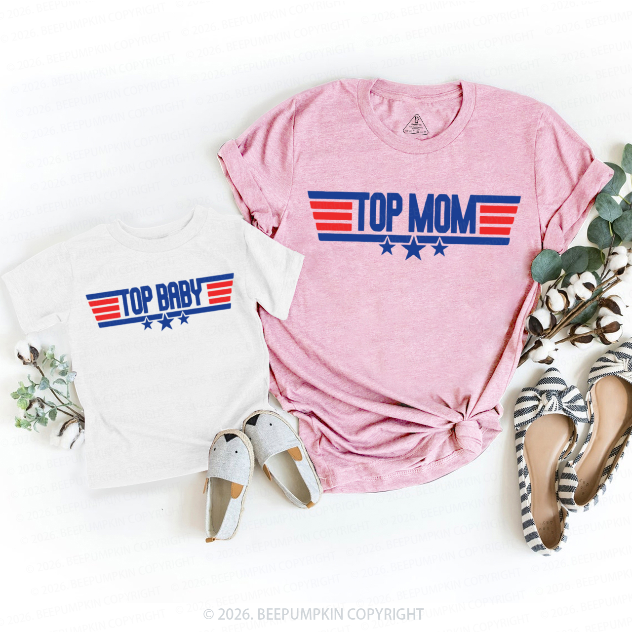 Personalized Top Family Family Matching T-Shirts