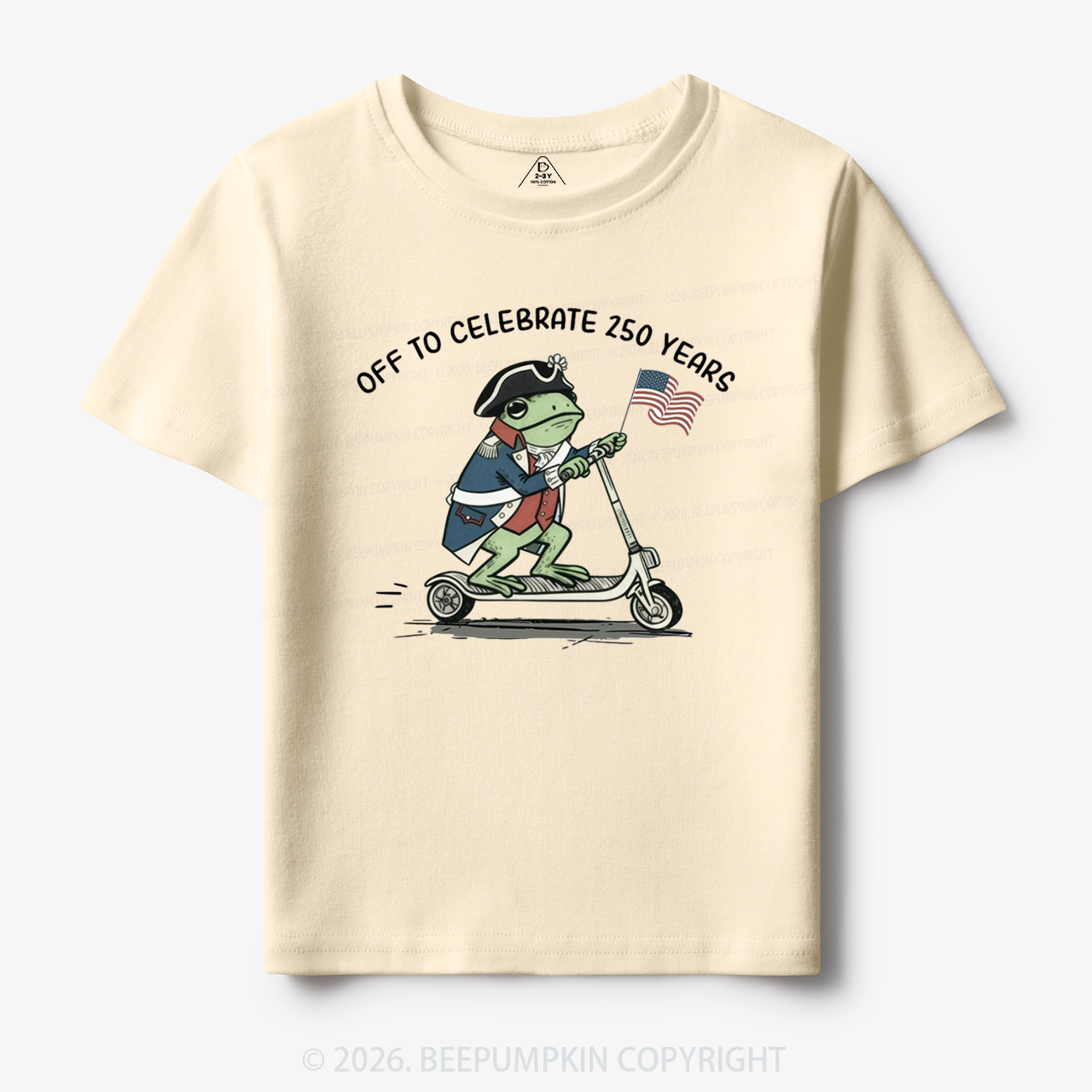 America 250 4th of July Toddler&Kid's Tees
